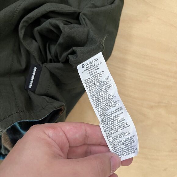 Cotopaxi Shirt Jacket Medium Multicolor Checkered Reversible Lined Workwear - Picture 9 of 12